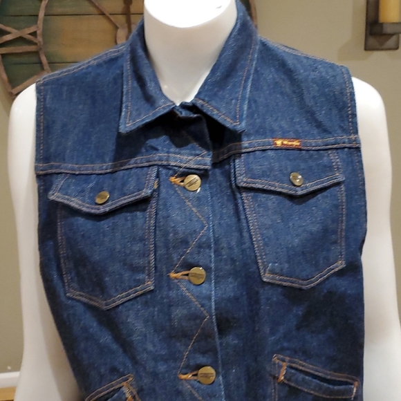 Wrangler vintage denim vest - Picture 5 of 12